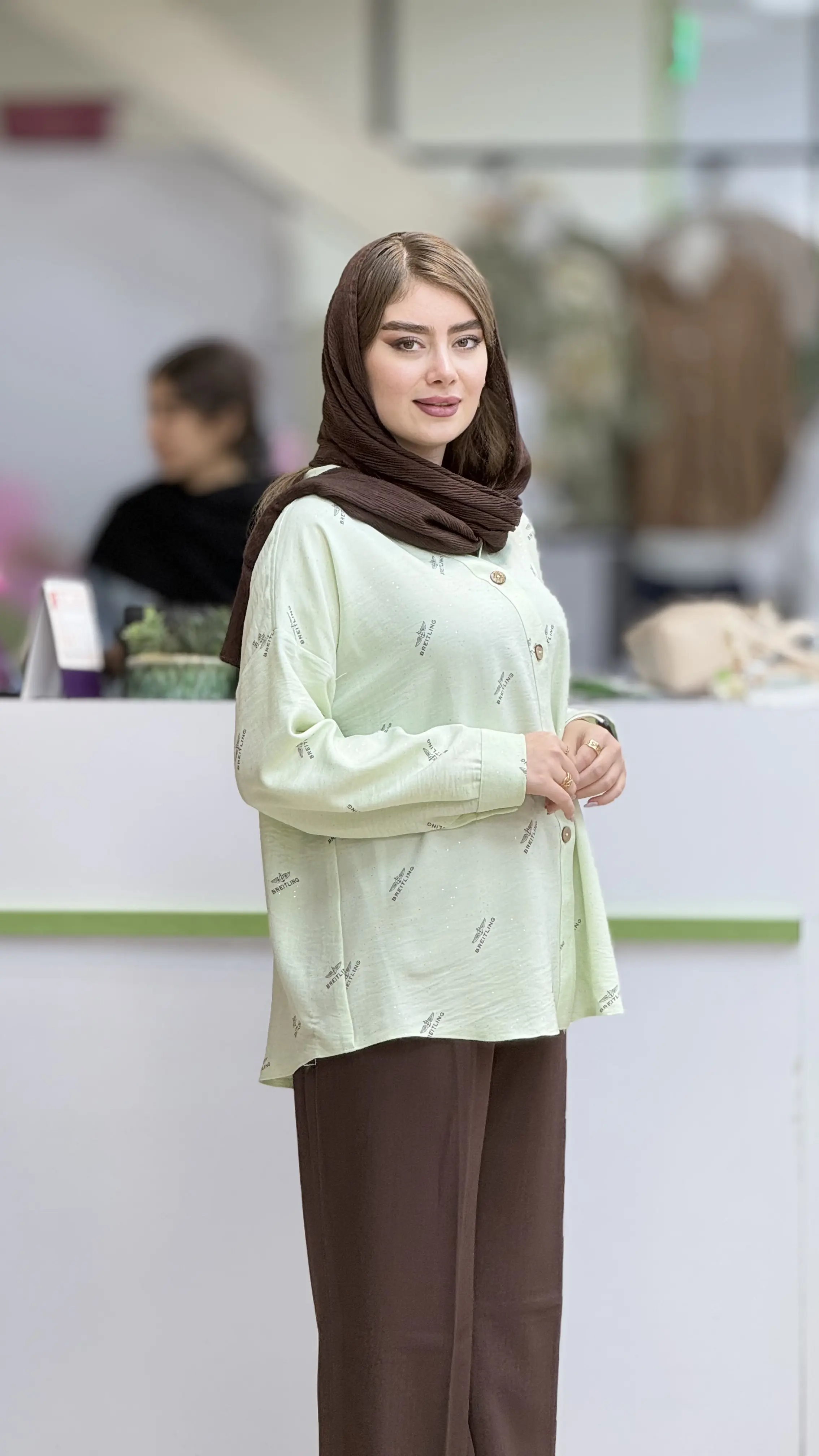 شومیز یقه هفت کنزو